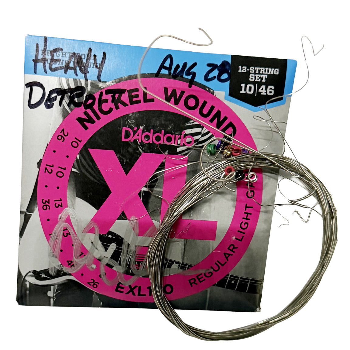 Alex Lifeson Show-Played Collector Strings