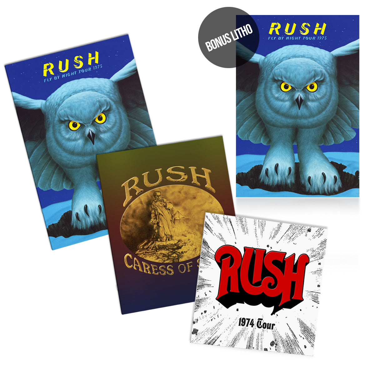 Rush Missing Tourbooks Collection – Official Rush Backstage