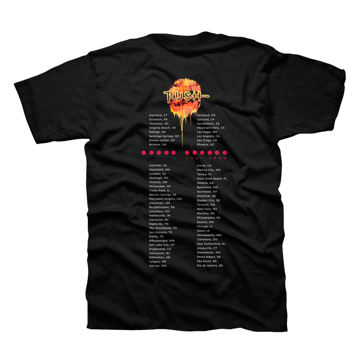 Vapor Trails 2002 Tour Tee