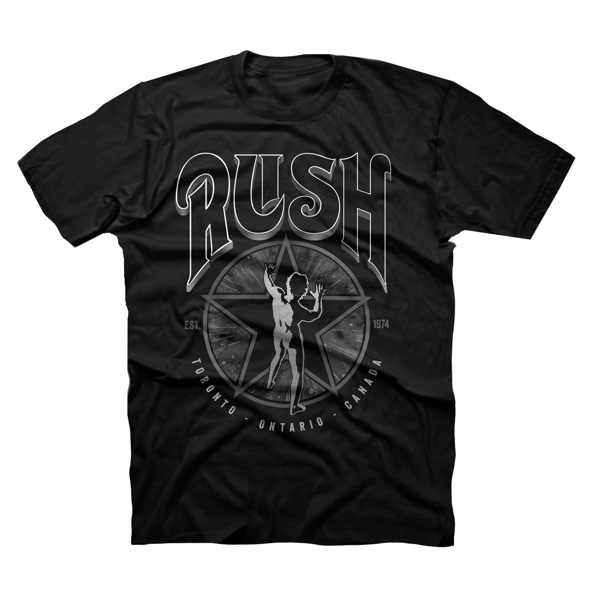 Rush Black Classic Tee