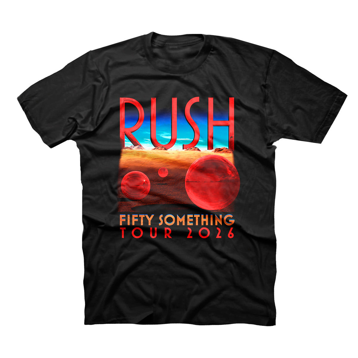 Rush Spheres 50 Something Tour T-Shirt – Official Rush Backstage Merch