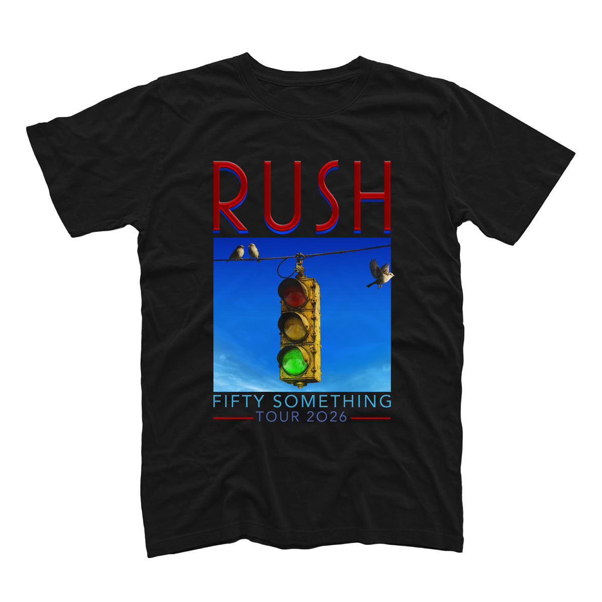 rush ツアーtシャツ　FADE is BEAUTIFＵＬ Rush Stoplight 50 Something Tour T-Shirt – Official Rush Backstage