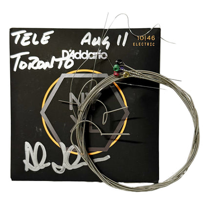 Alex Lifeson Show-Played Collector Strings