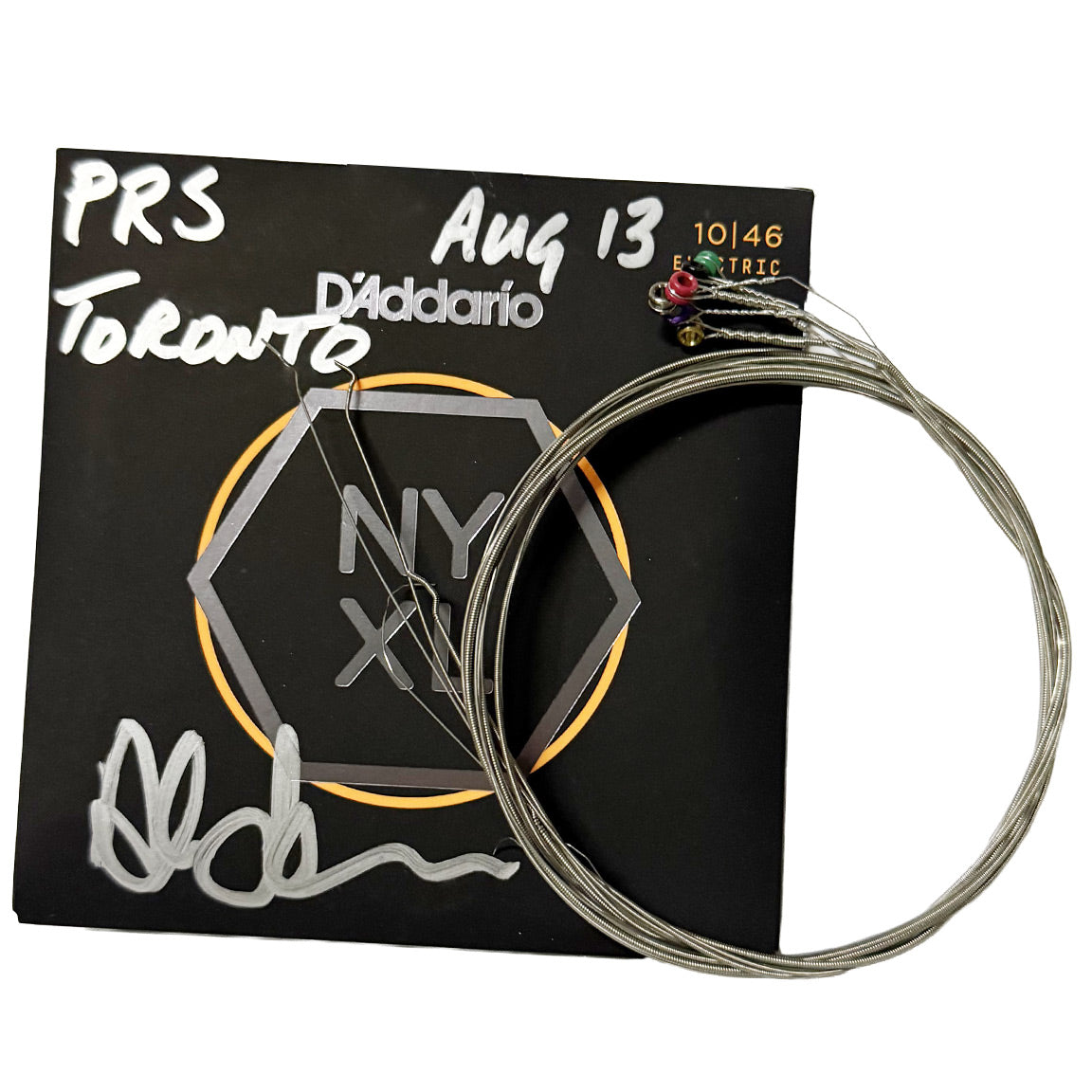 Alex Lifeson Show-Played Collector Strings
