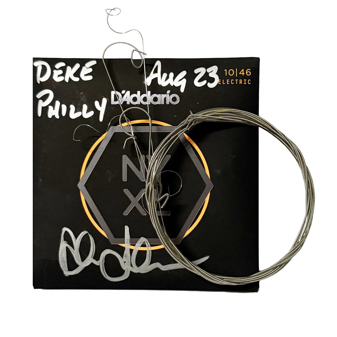 Alex Lifeson Show-Played Collector Strings