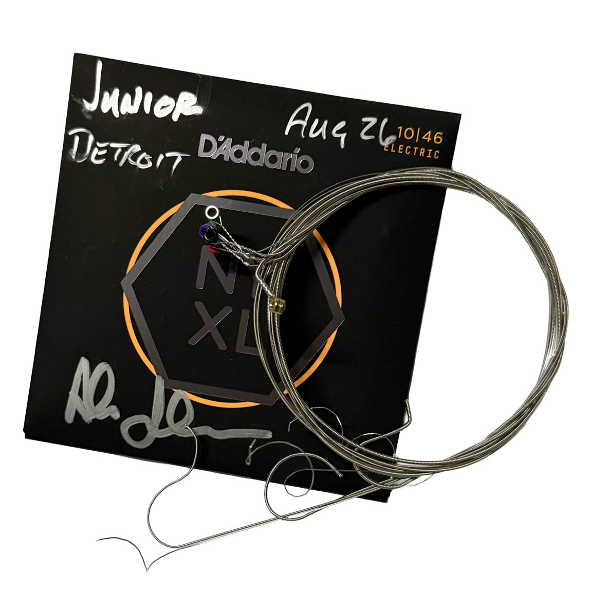 Alex Lifeson Show-Played Collector Strings