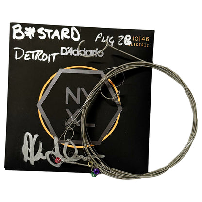 Alex Lifeson Show-Played Collector Strings