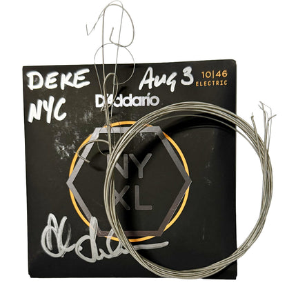 Alex Lifeson Show-Played Collector Strings