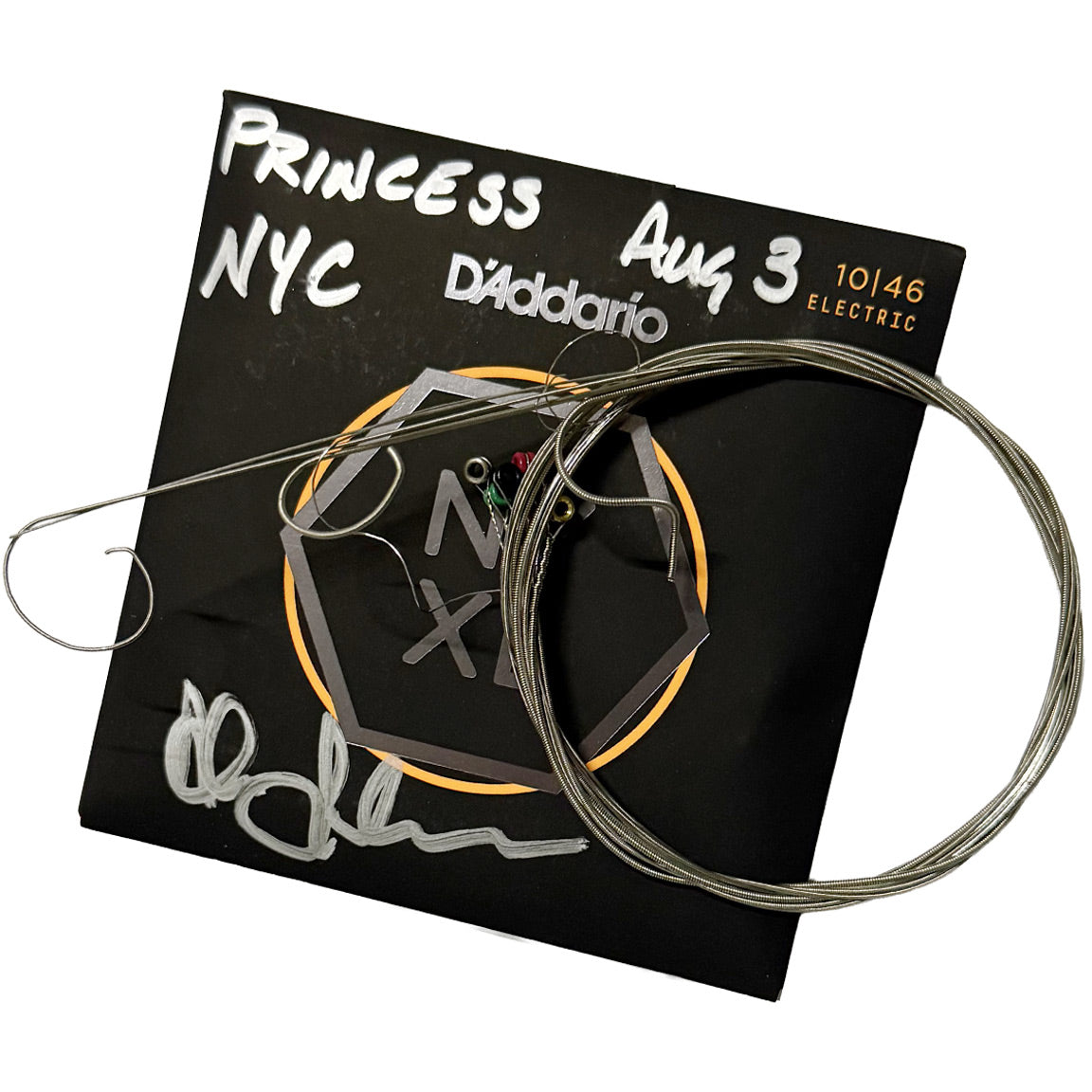 Alex Lifeson Show-Played Collector Strings