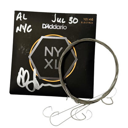 Alex Lifeson Show-Played Collector Strings