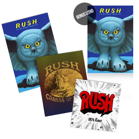 Rush Missing Tourbooks Collection – Official Rush Backstage