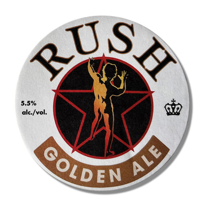 Rush Golden Ale Coaster Pack