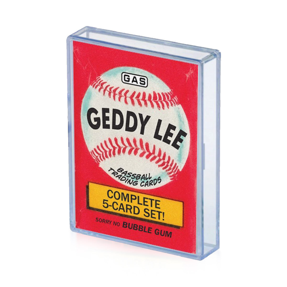Geddy Lee Bassball Trading Cards