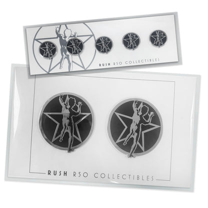 Starman Stainless Steel Badges