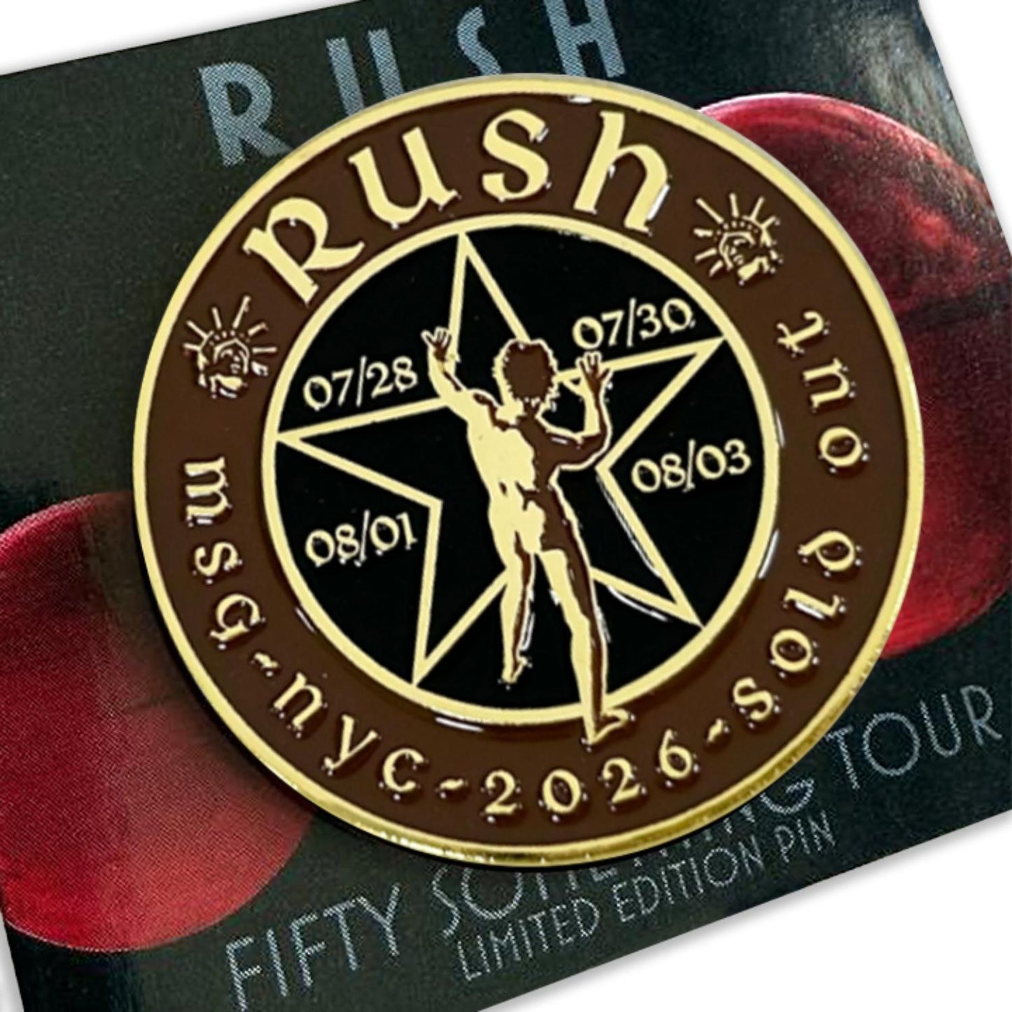 New York Event Pin - Fifty Something Tour