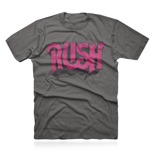 Rush Original Pink Logo Tee