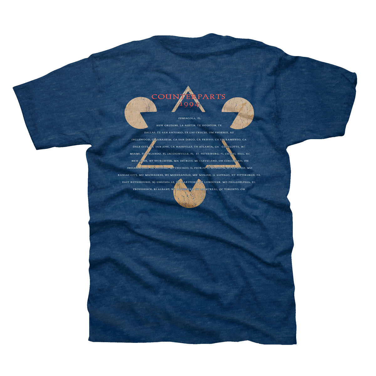 Rush Counterparts Tortoise Tee – Official Rush Backstage Apparel
