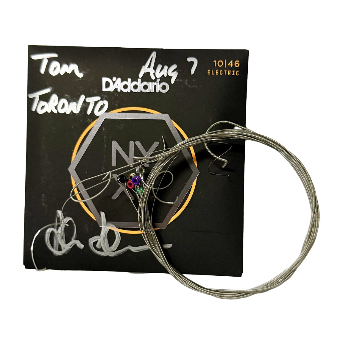 Alex Lifeson Show-Played Collector Strings