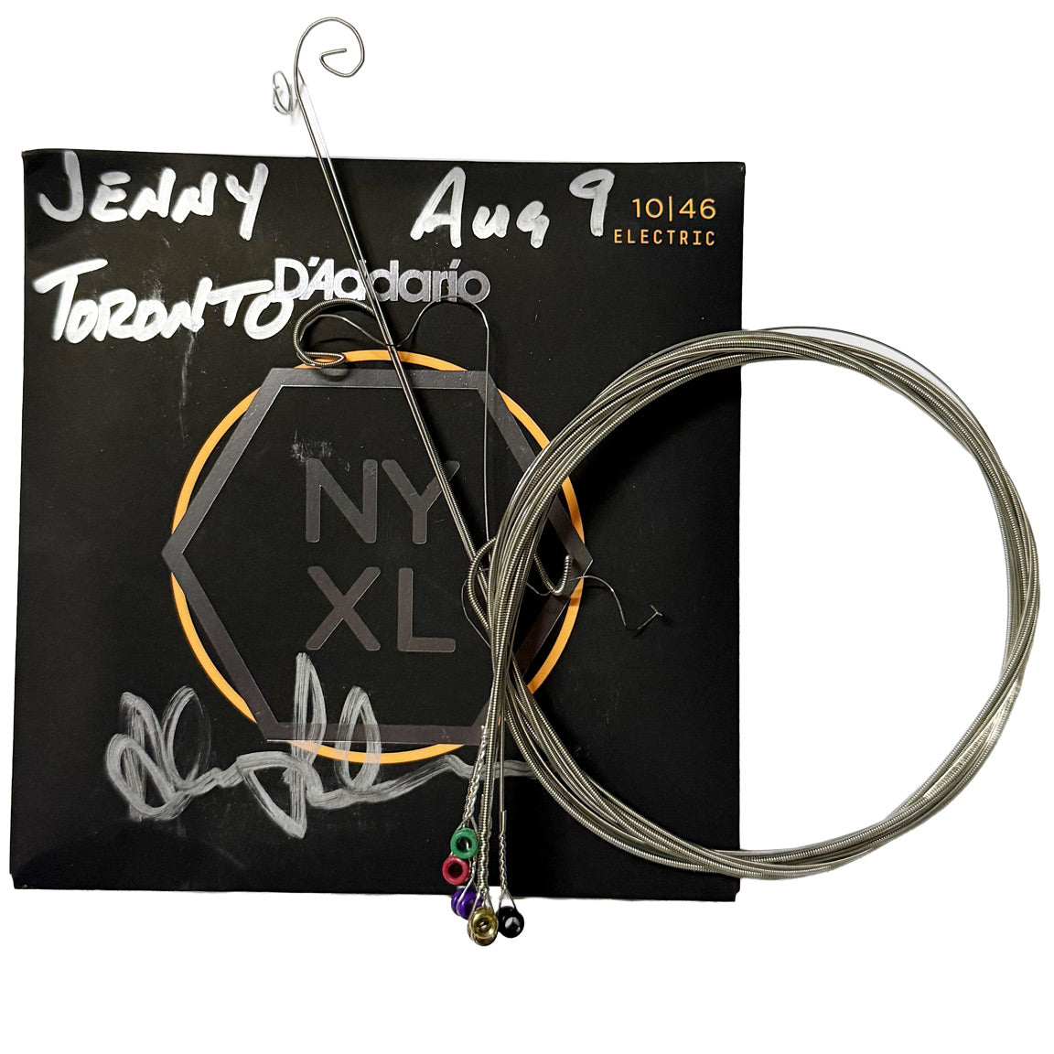Alex Lifeson Show-Played Collector Strings