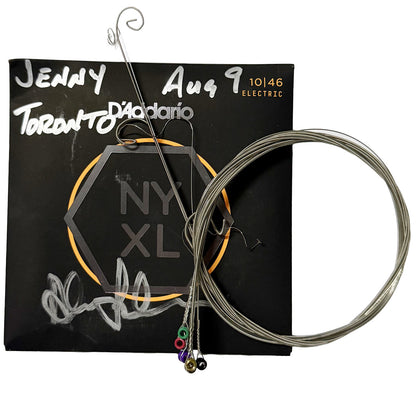 Alex Lifeson Show-Played Collector Strings