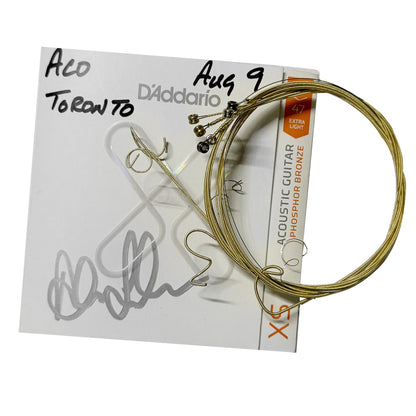 Alex Lifeson Show-Played Collector Strings
