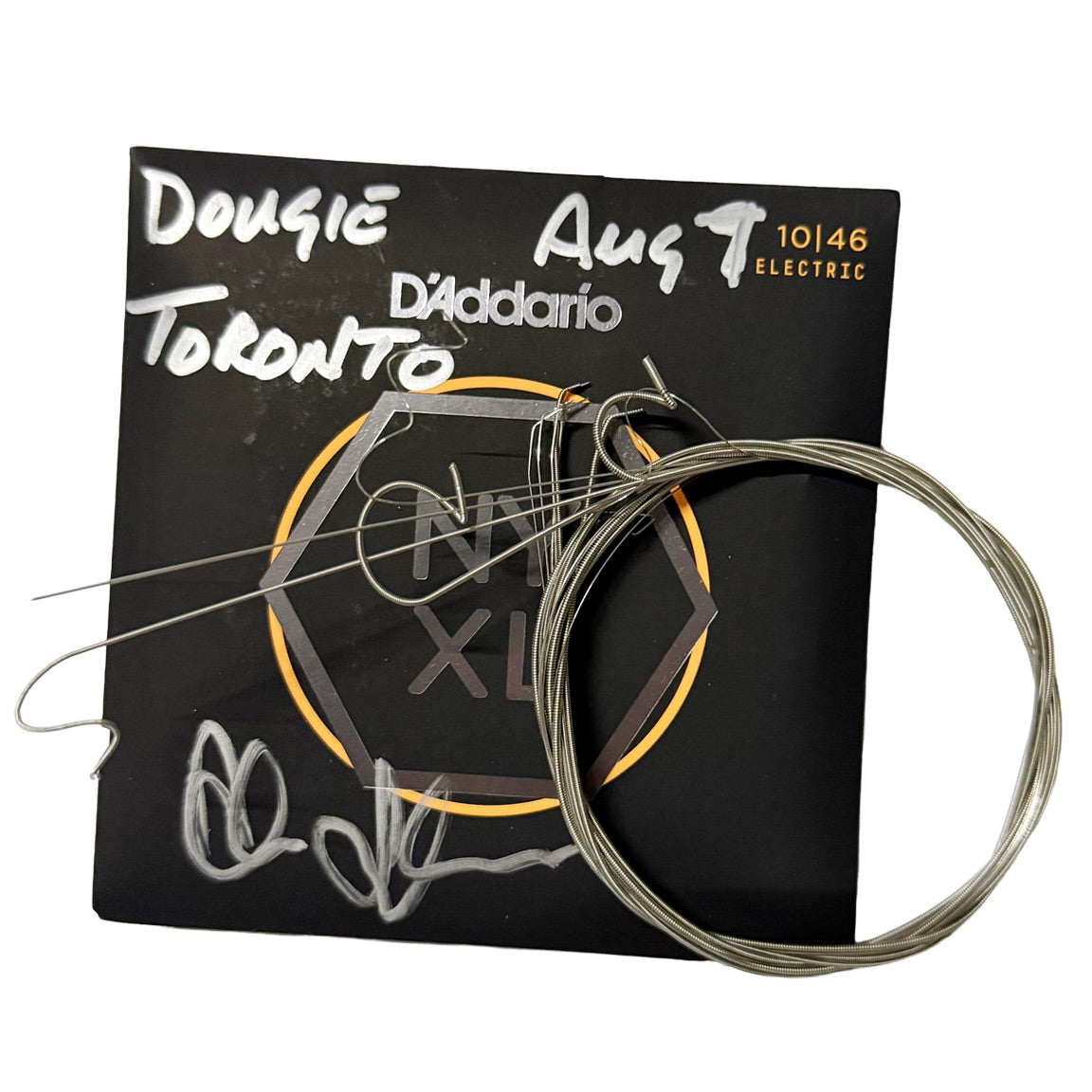 Alex Lifeson Show-Played Collector Strings