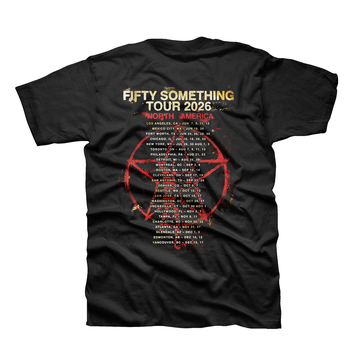 Rush Stage Logo Tour Tee