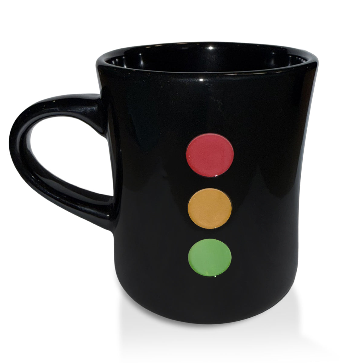 Something Dalmatian Black Coffee Mug