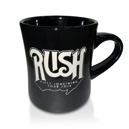 Rush Fifty Something Black Coffee Mug
